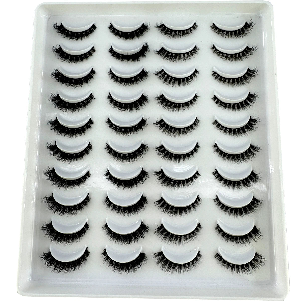 20 Pairs 3D Mink False Eyelashes