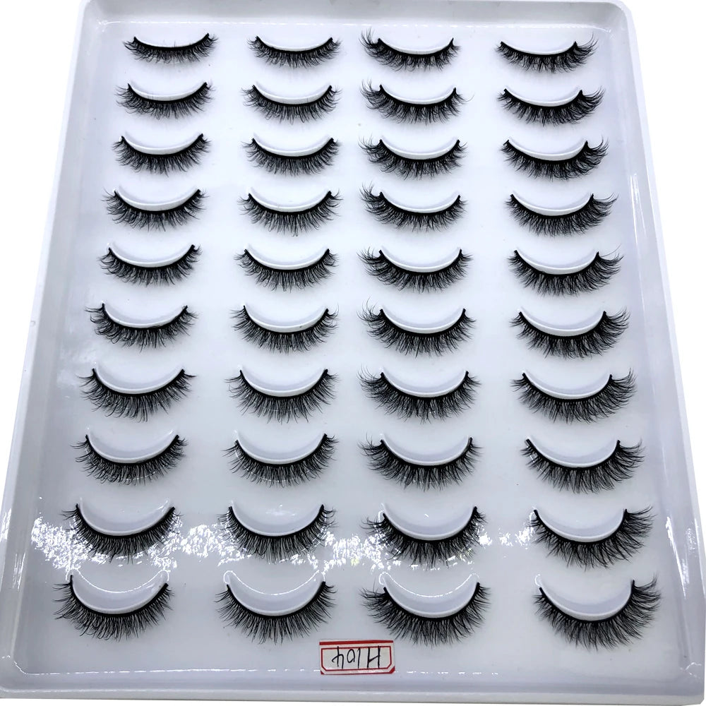 20 Pairs 3D Mink False Eyelashes