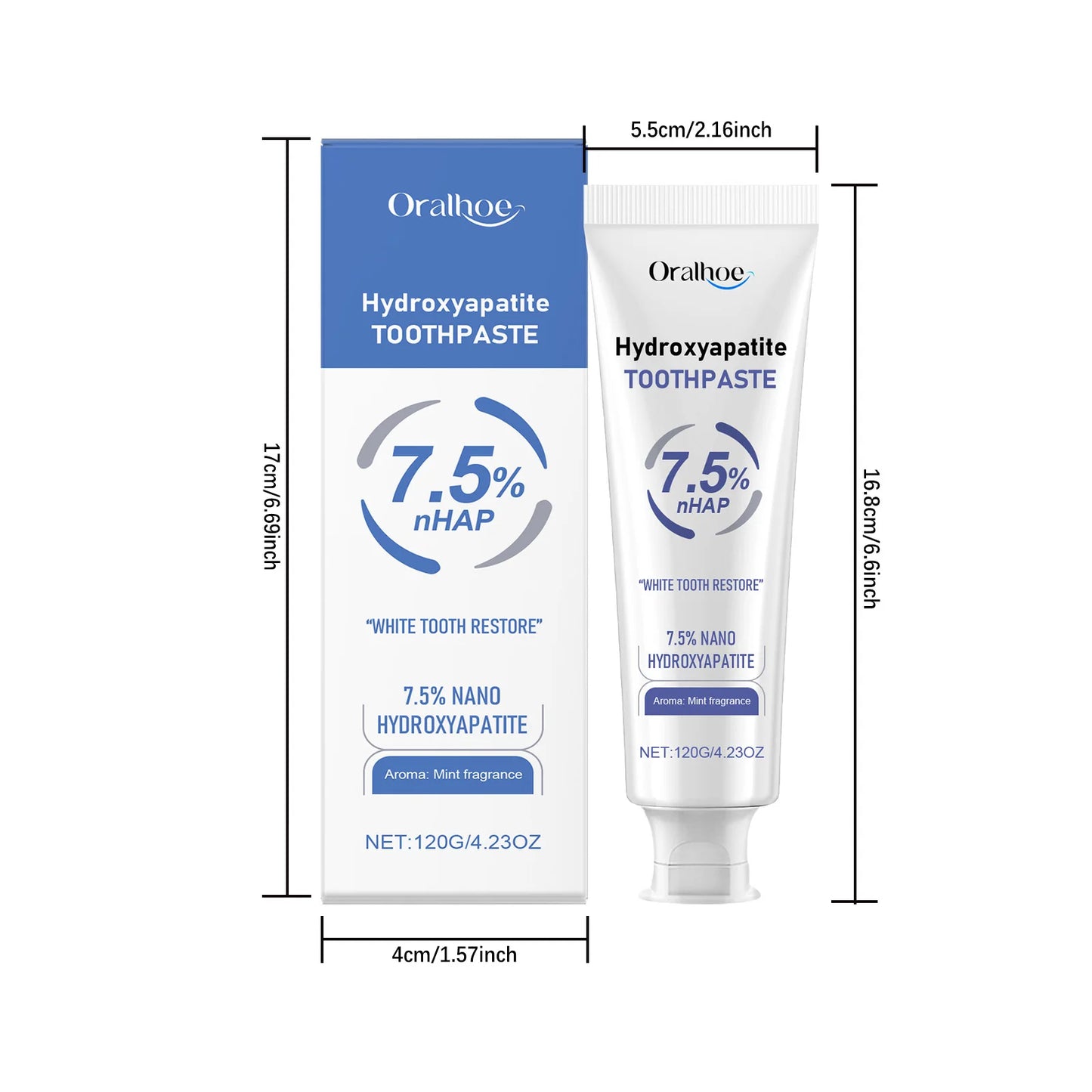 Hydroxyapatite Toothpaste & Tooth Powder