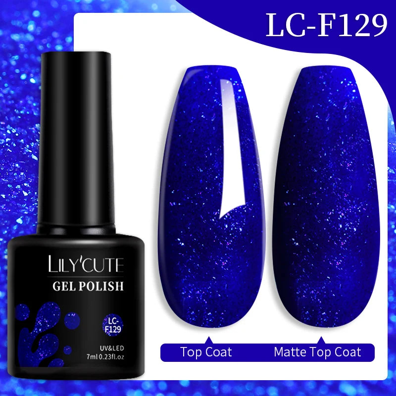 LILYCUTE Color Changing Thermal Gel Nail Polish