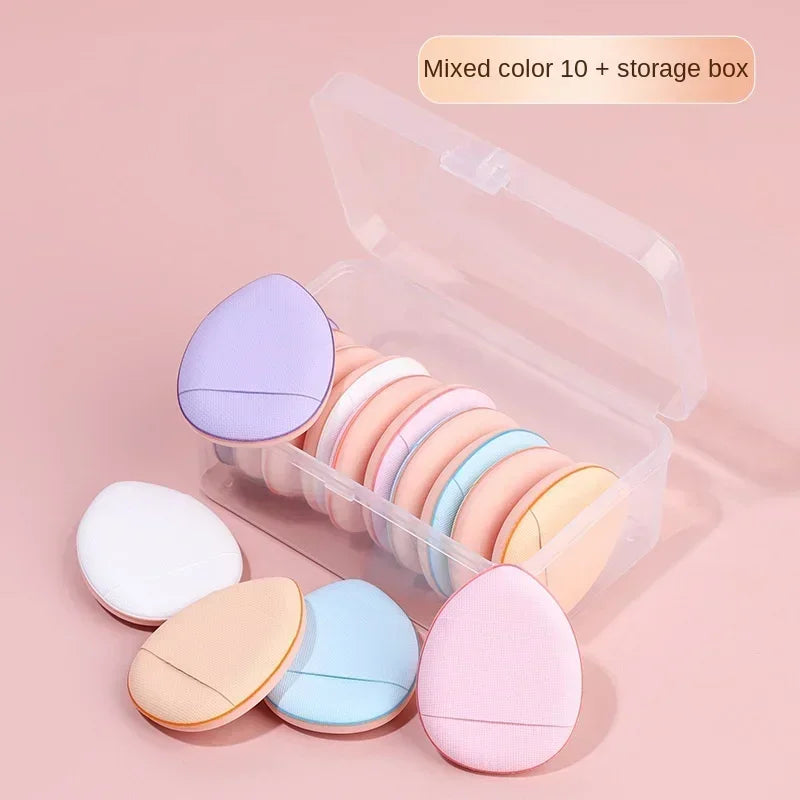 10Pcs Mini Finger Puff Foundation Applicators
