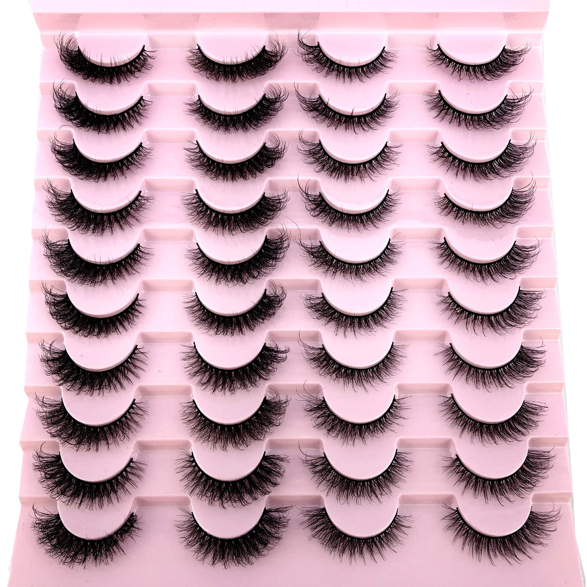 20 Pairs 3D Mink False Eyelashes