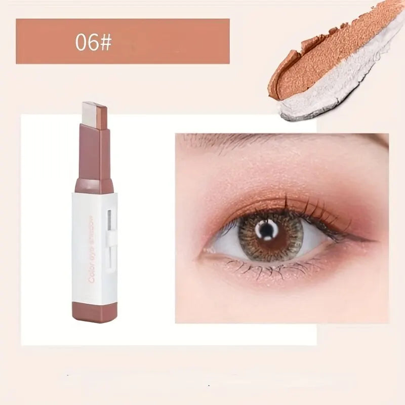 Velvet Gradual Change Two-Color Eye Shadow Stick