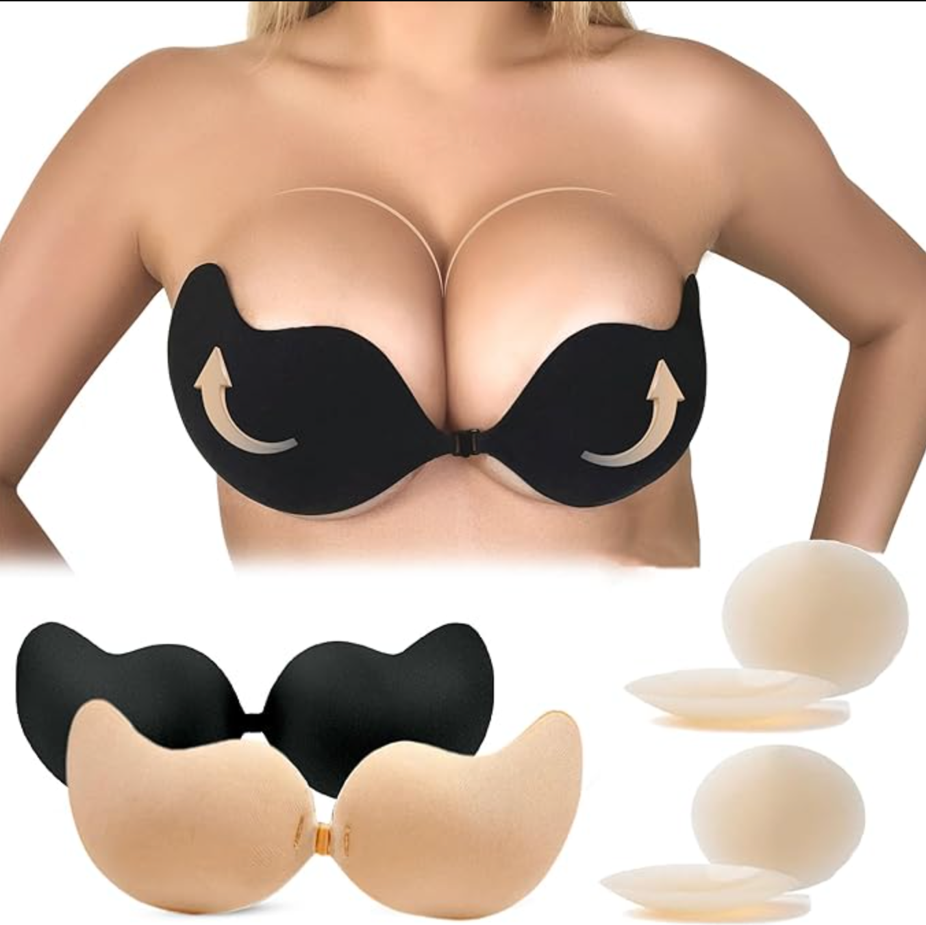 Backless Strapless Sticky Bra Push Up (BUY 1 GET 1 FREE)