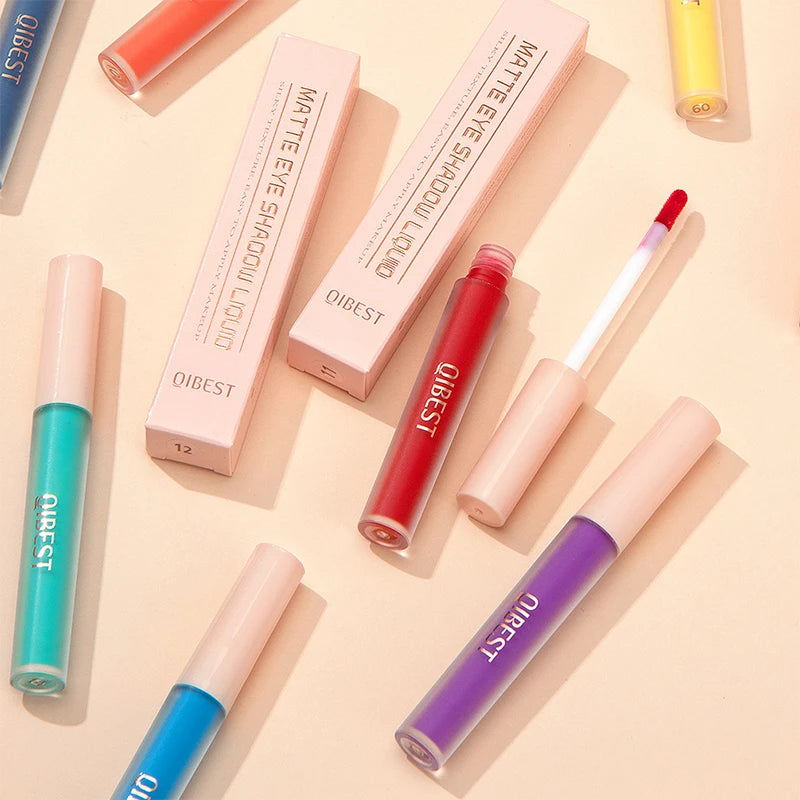 8-Color Waterproof Liquid Eyeshadow Set