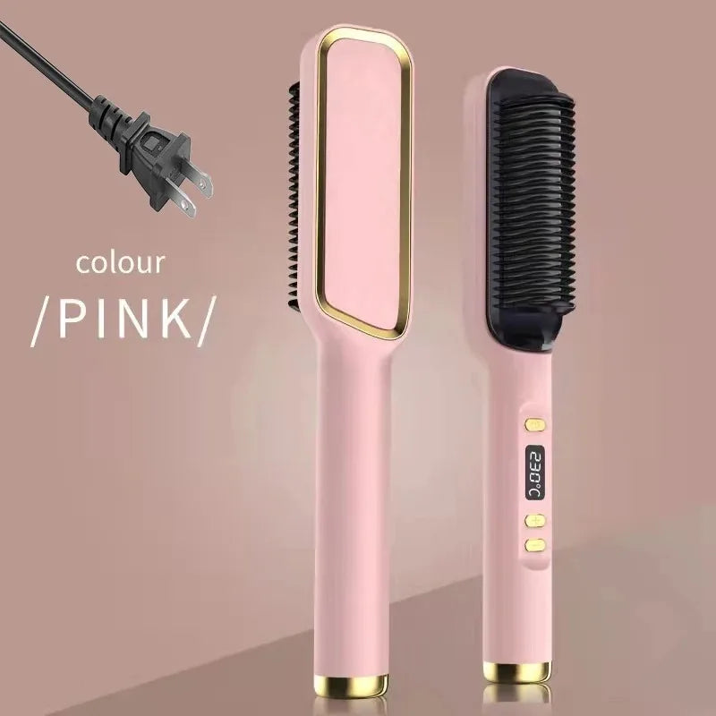Electric Hot Comb Multifunctional Hair Straightener