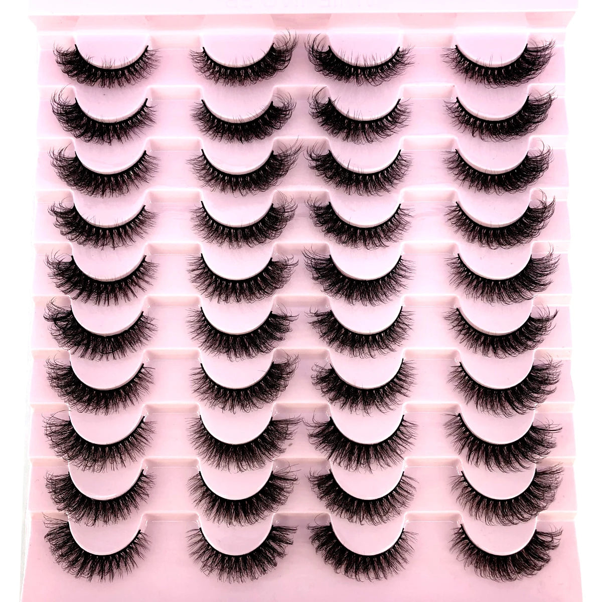 20 Pairs 3D Mink False Eyelashes
