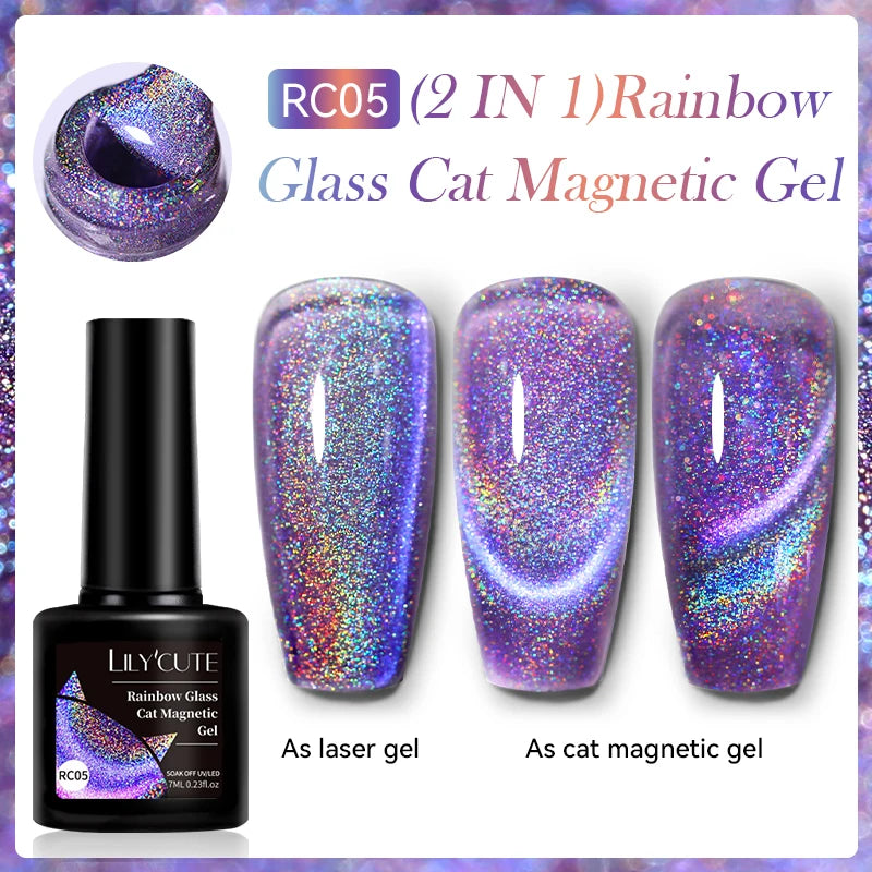 LILYCUTE Color Changing Thermal Gel Nail Polish