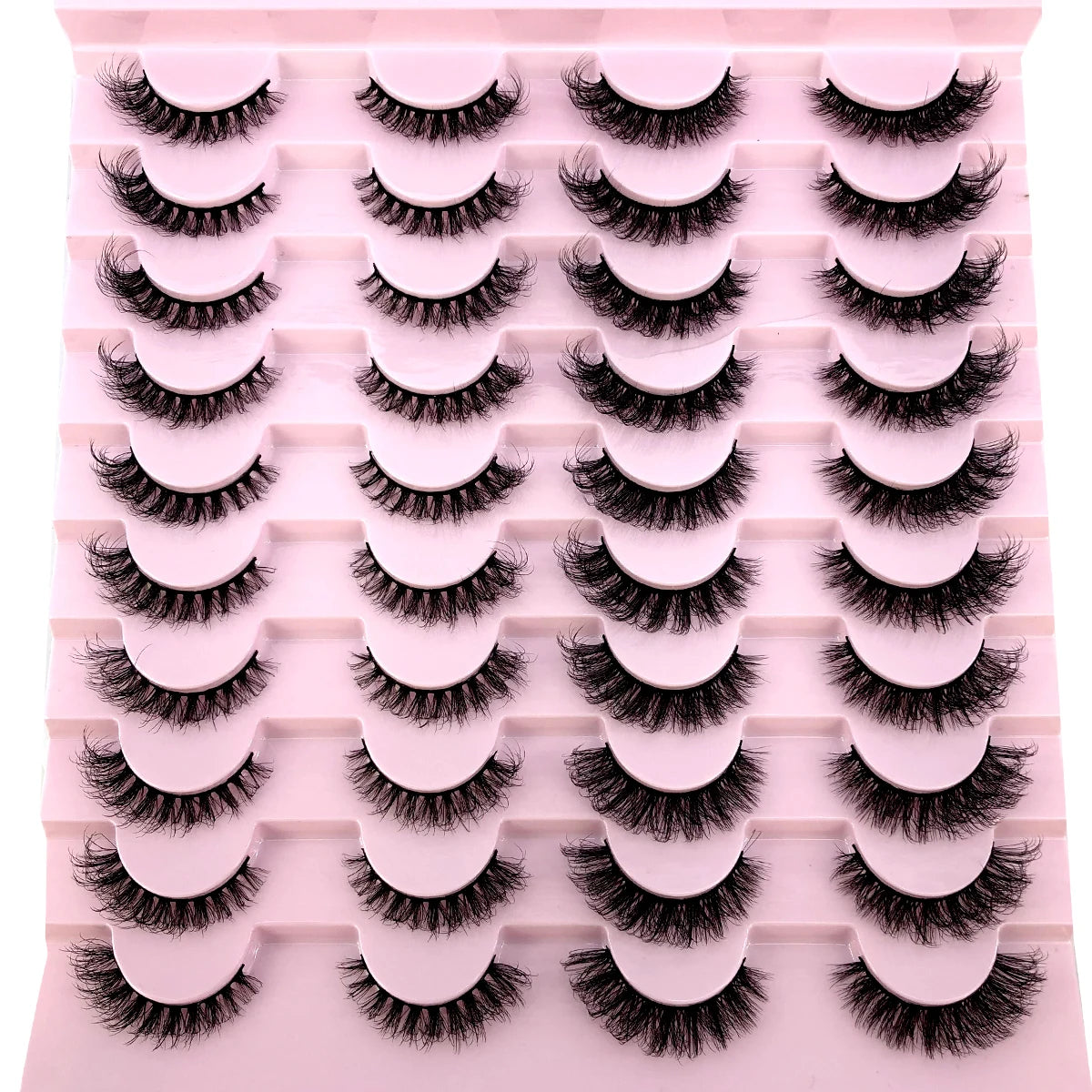 20 Pairs 3D Mink False Eyelashes