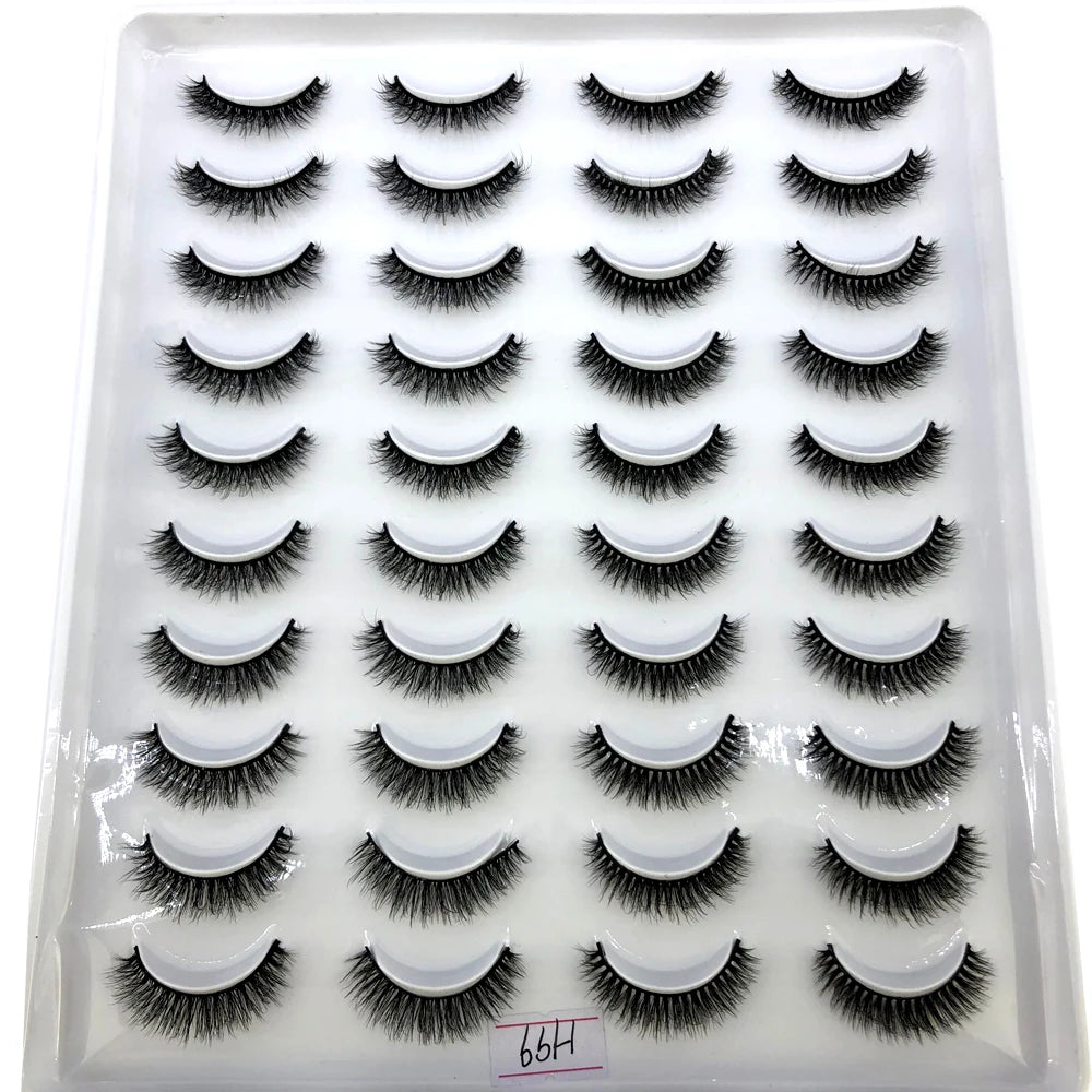 20 Pairs 3D Mink False Eyelashes