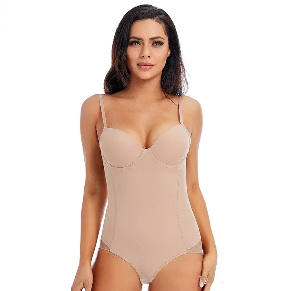 Fashion Body Shaper Corset – Slimming One-Piece Shapewear Bodysuit for Women