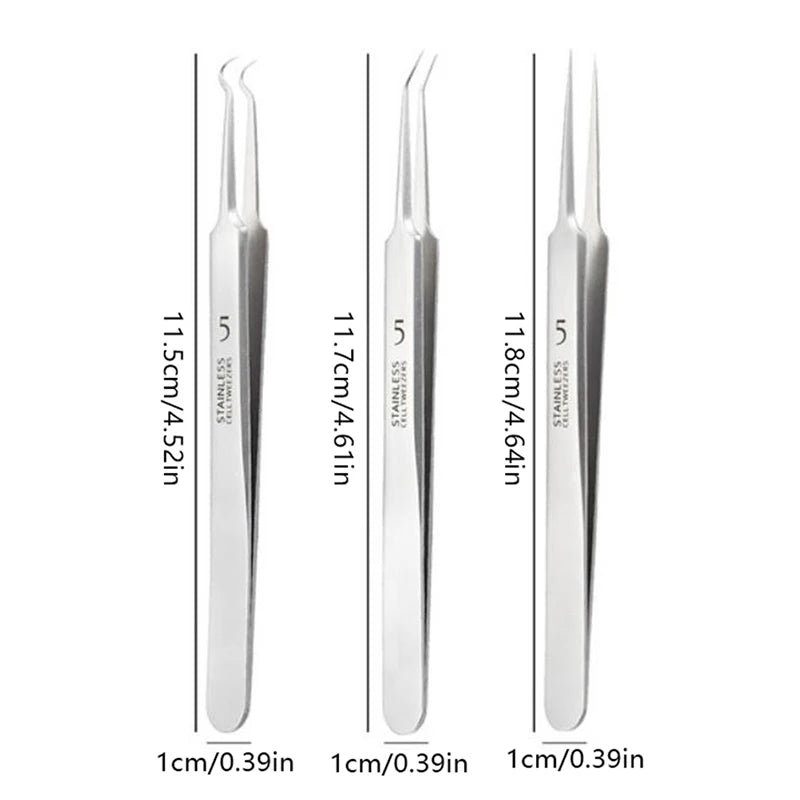 LED Acne Needle Tweezers