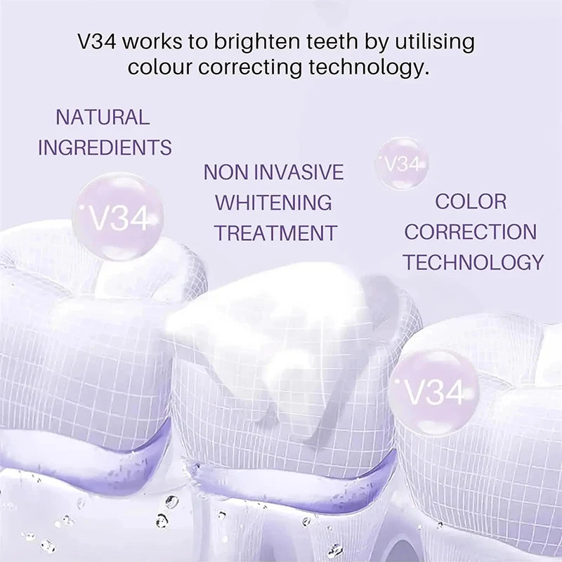 V34 5D Teeth Whitening Toothpaste