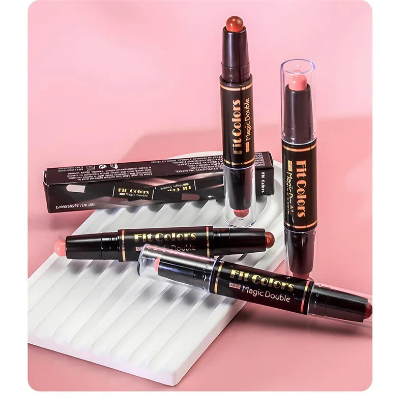 Double-ended Dual-purpose High-light & Contour Stick