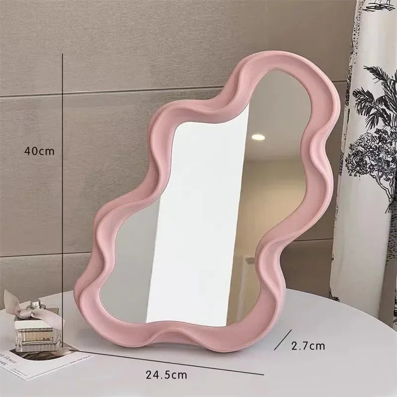 Cloud-Shaped Vanity Mirror