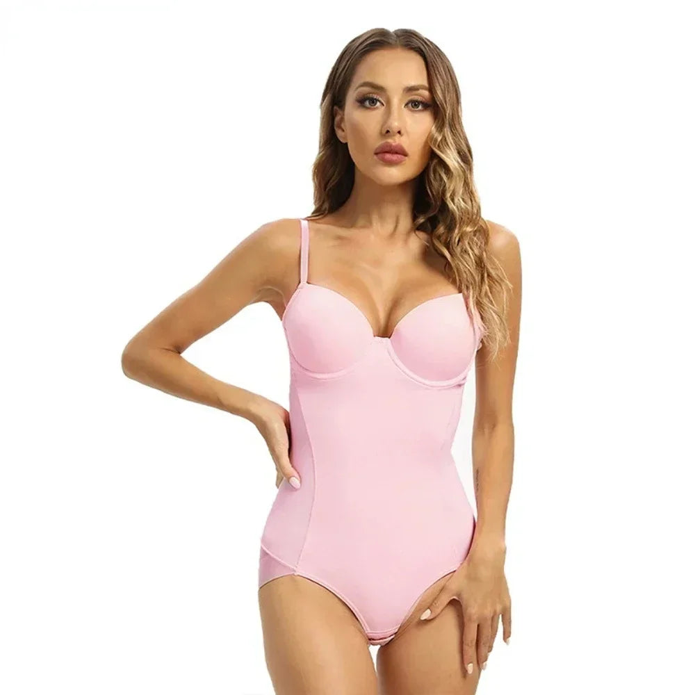 Fashion Body Shaper Corset – Slimming One-Piece Shapewear Bodysuit for Women