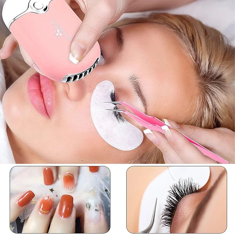 Mini USB Charging Eyelash Fan Dryer