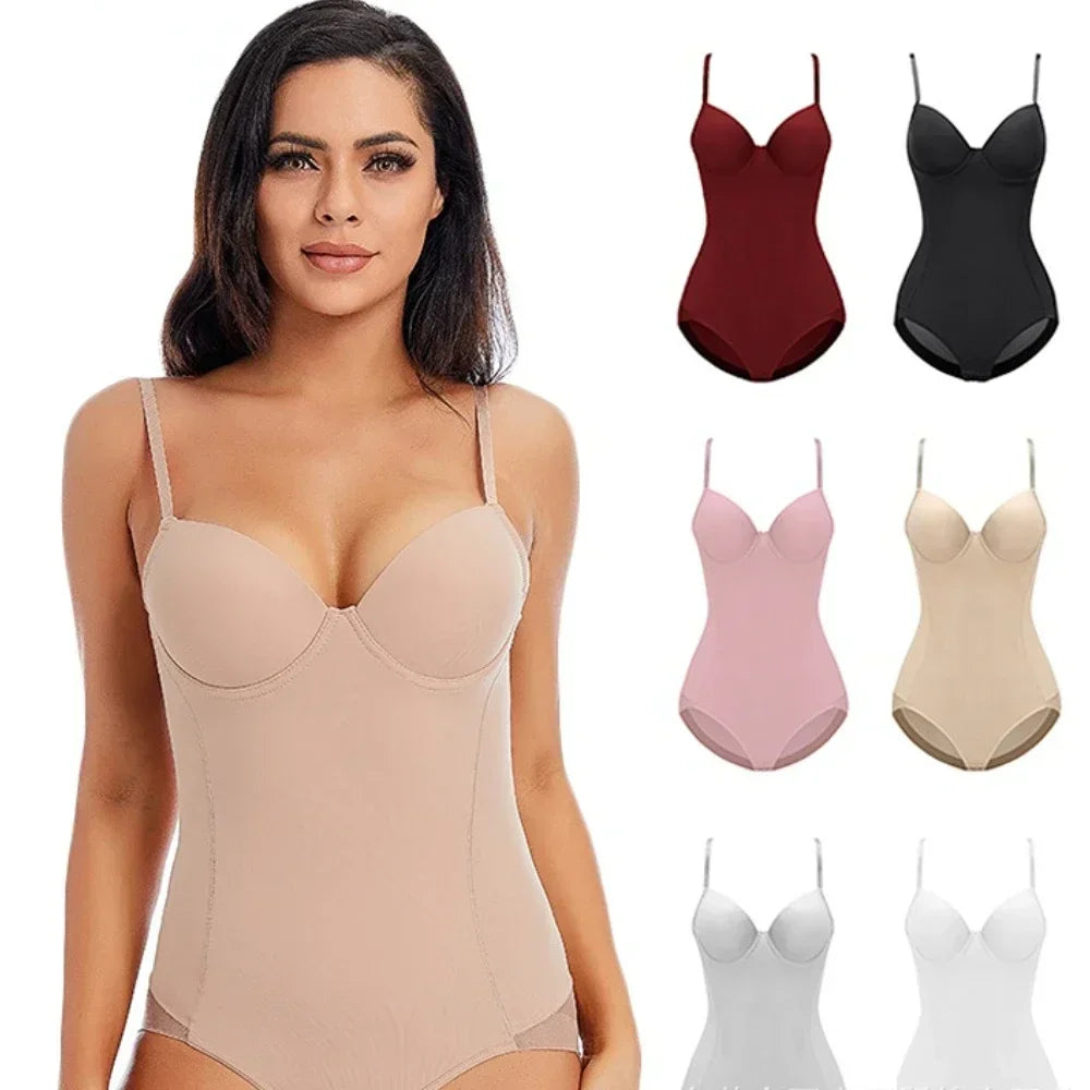 Fashion Body Shaper Corset – Slimming One-Piece Shapewear Bodysuit for Women