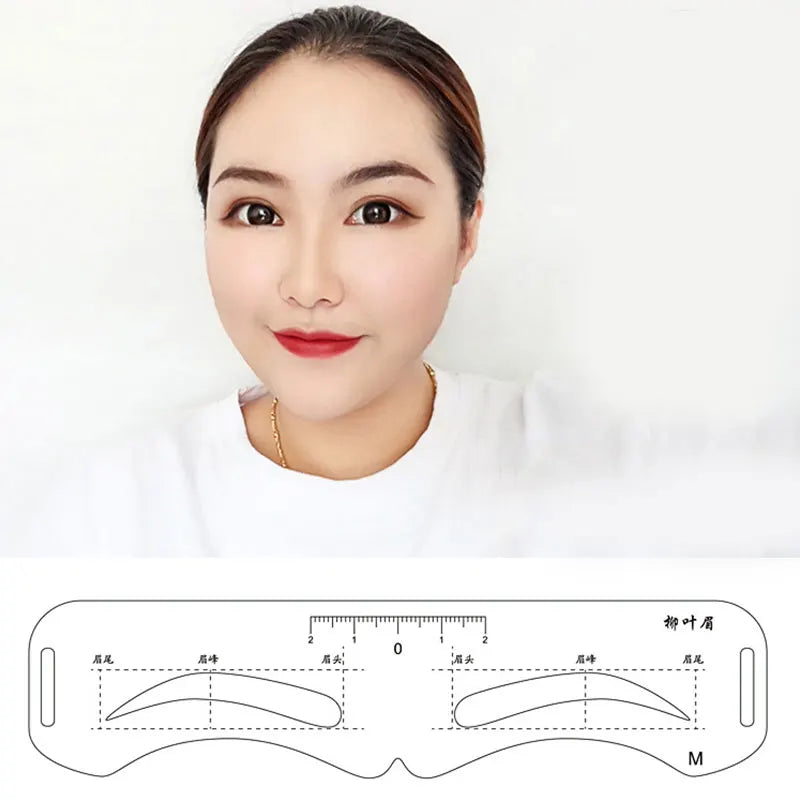 Reusable Eyebrow Stencil Set