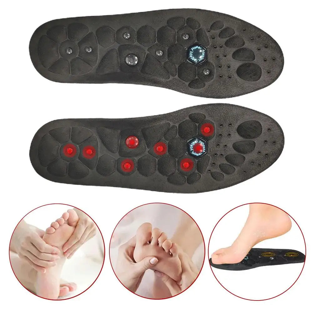 Magnetic Therapy Massage Insoles for All-Day Comfort, Fatigue Relief, Heat Dissipation, and Improved Blood Circulation