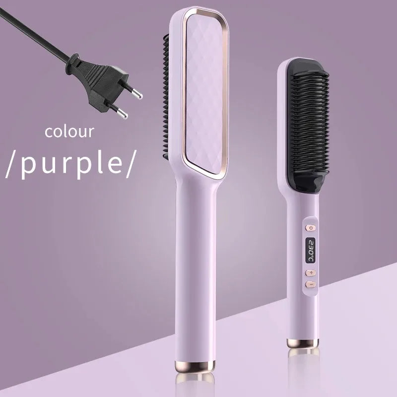 Electric Hot Comb Multifunctional Hair Straightener