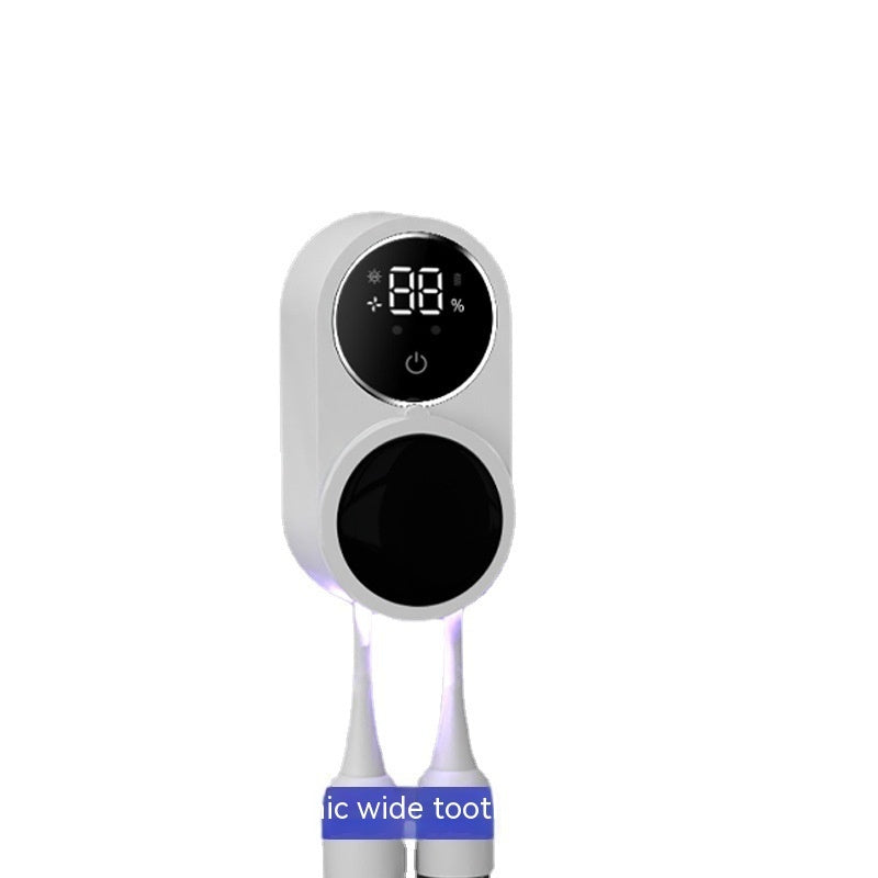 Portable UV Toothbrush Sanitizer and Holder