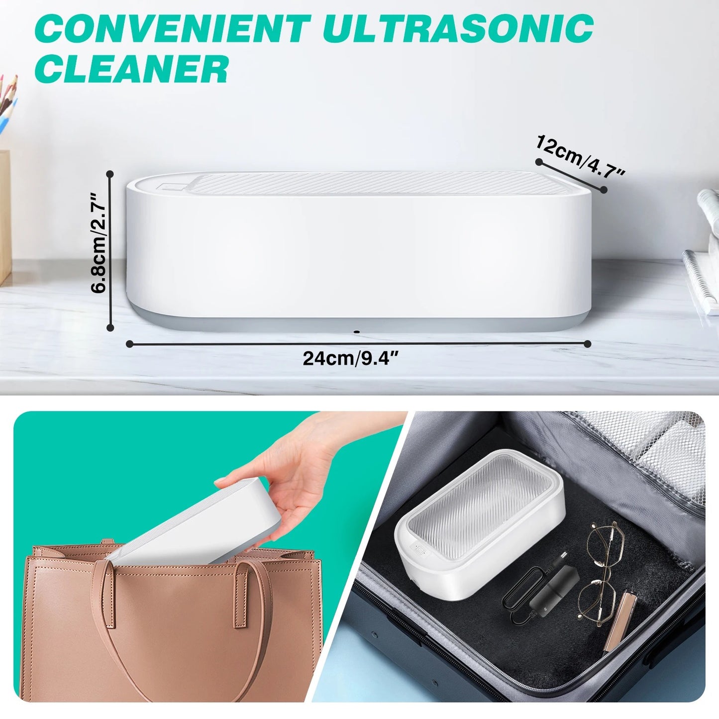 Jewelry ultrasonic cleaner