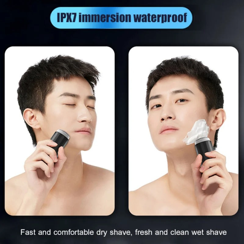 Mini electric portable shaver