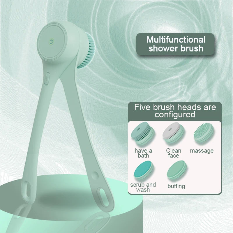 Multi-Functional Electric Bath Brush