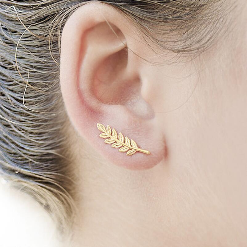 Natural Landscape Mountain Ear Climber Earring – Adventure-Inspired Jewelry