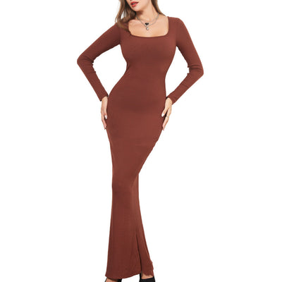 Sculpt & Style – Two-in-One Double-Layer Shaping Dress