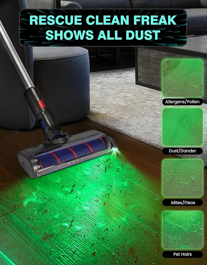 Universal Vacuum Cleaner Dust Display LED Lamp Compatible with Every Model