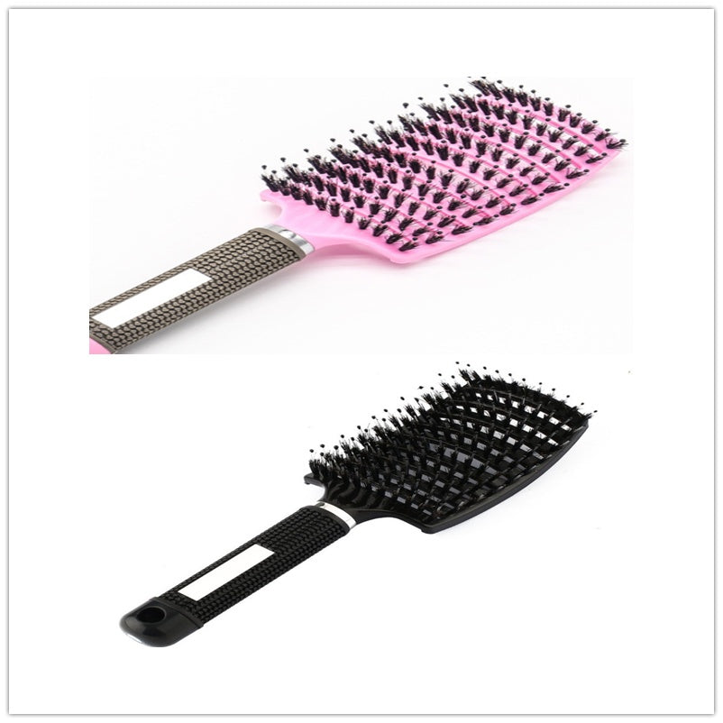 Anti-Knot Detangling Hair Brush with Nylon Bristles