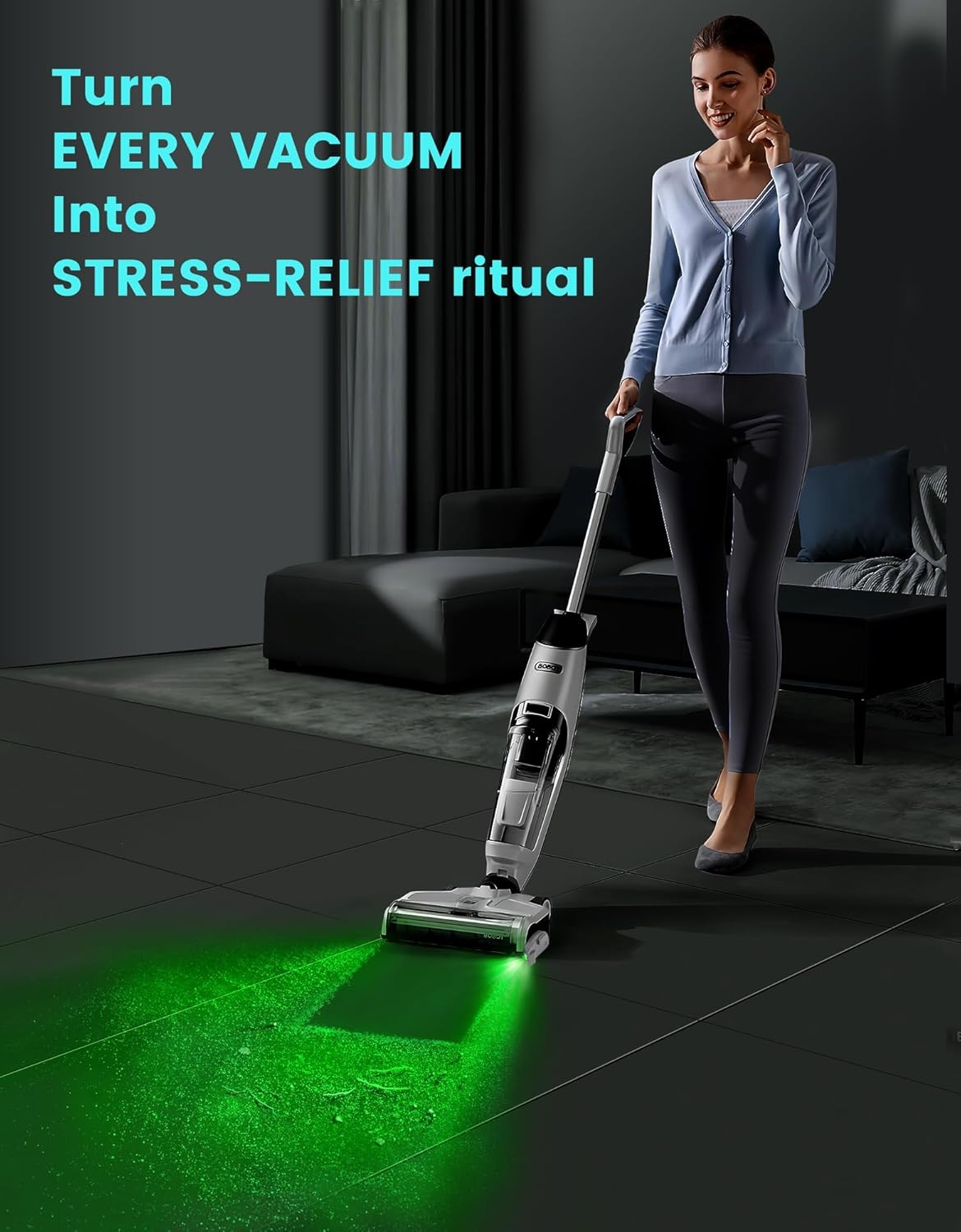 Universal Vacuum Cleaner Dust Display LED Lamp Compatible with Every Model