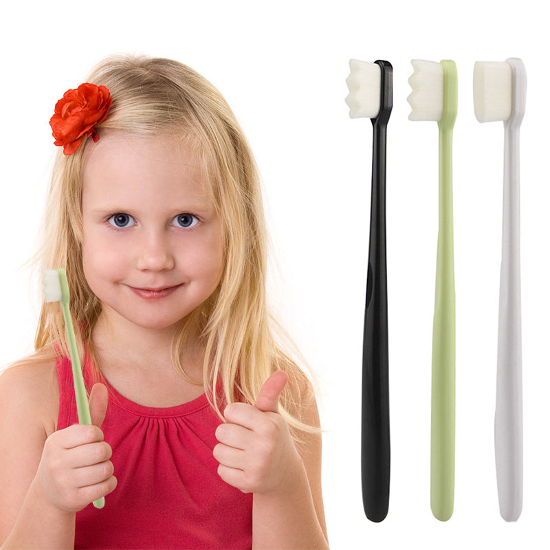 Ultra-Fine Soft Bristle Toothbrush for Deep Cleaning