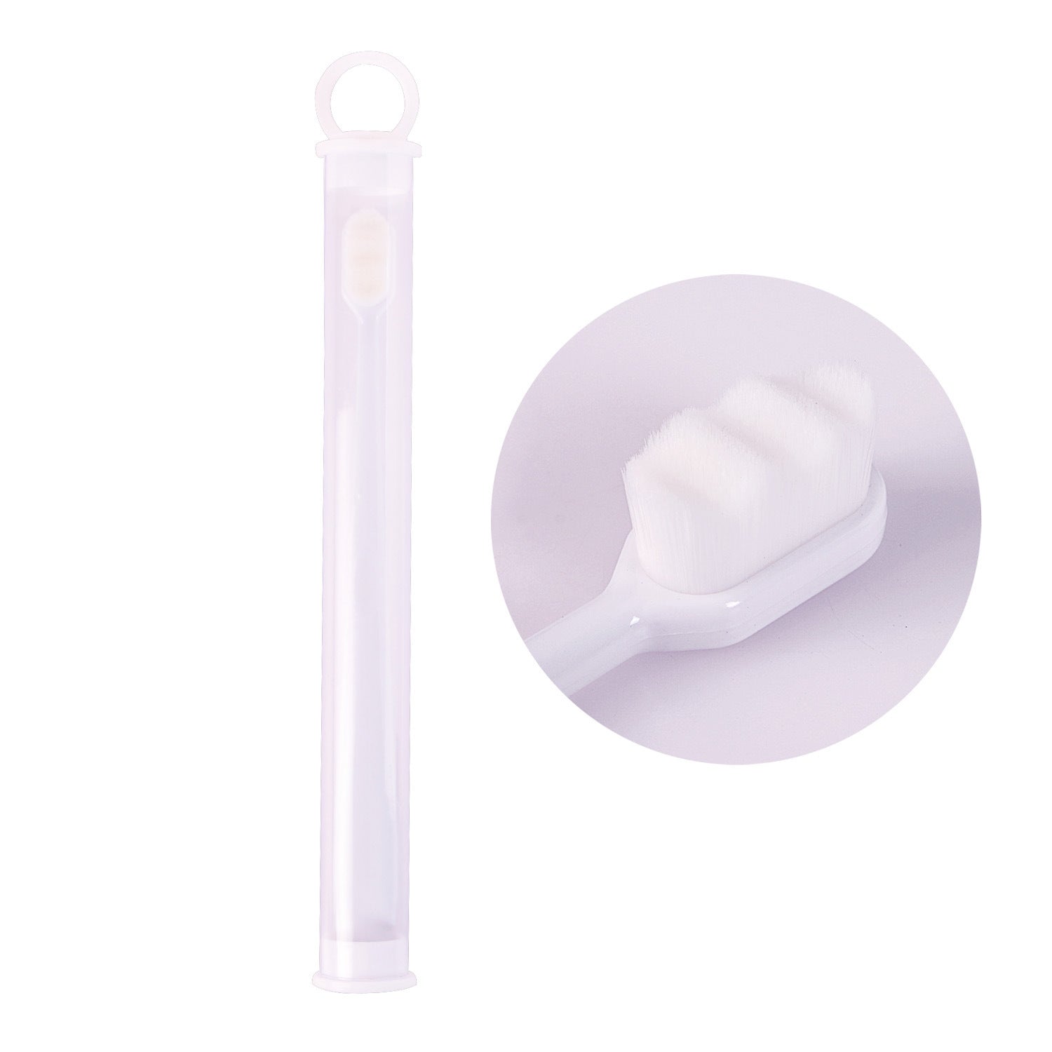 Ultra-Fine Soft Bristle Toothbrush for Deep Cleaning