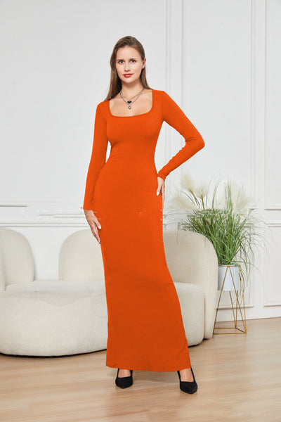 Sculpt & Style – Two-in-One Double-Layer Shaping Dress
