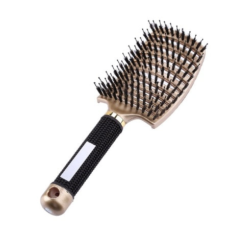Anti-Knot Detangling Hair Brush with Nylon Bristles