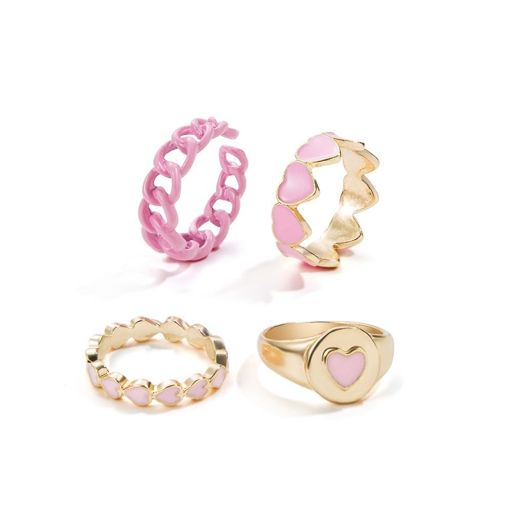 Butterfly Ring Set – Elegant & Edgy Punk Style