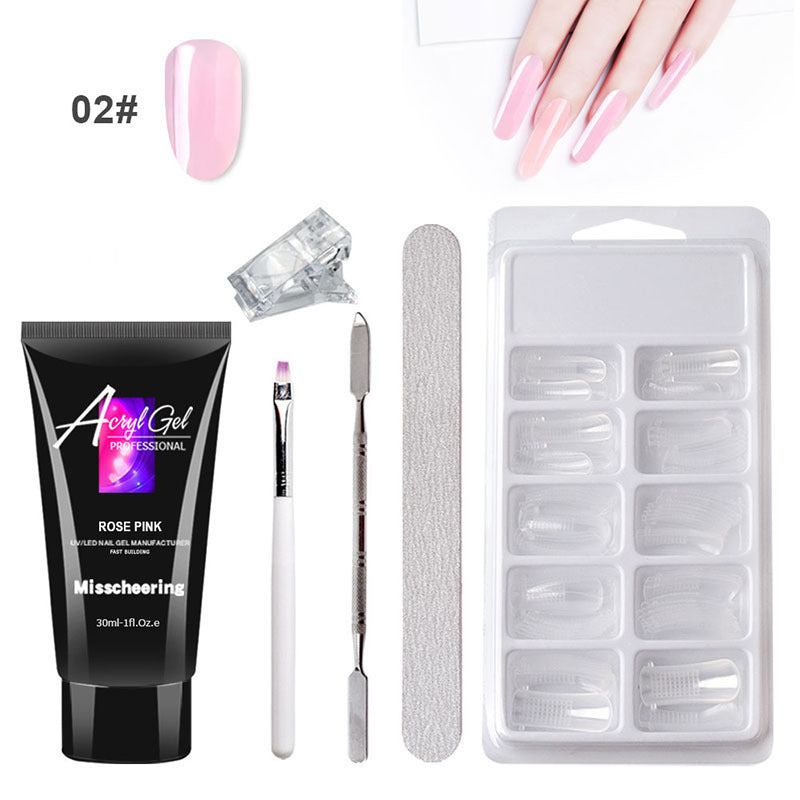 Painless Extension Gel Nail Art