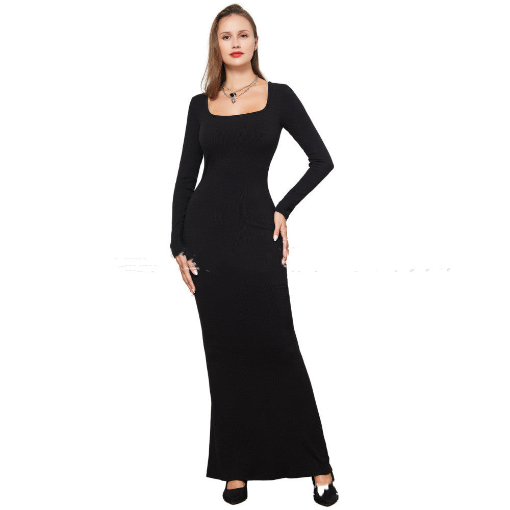 Sculpt & Style – Two-in-One Double-Layer Shaping Dress