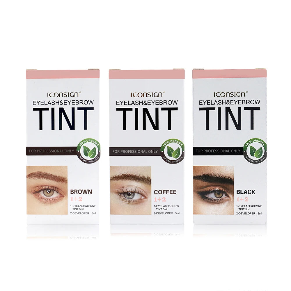 ICONSIGN Eyelash & Eyebrow Dye Tint Kit