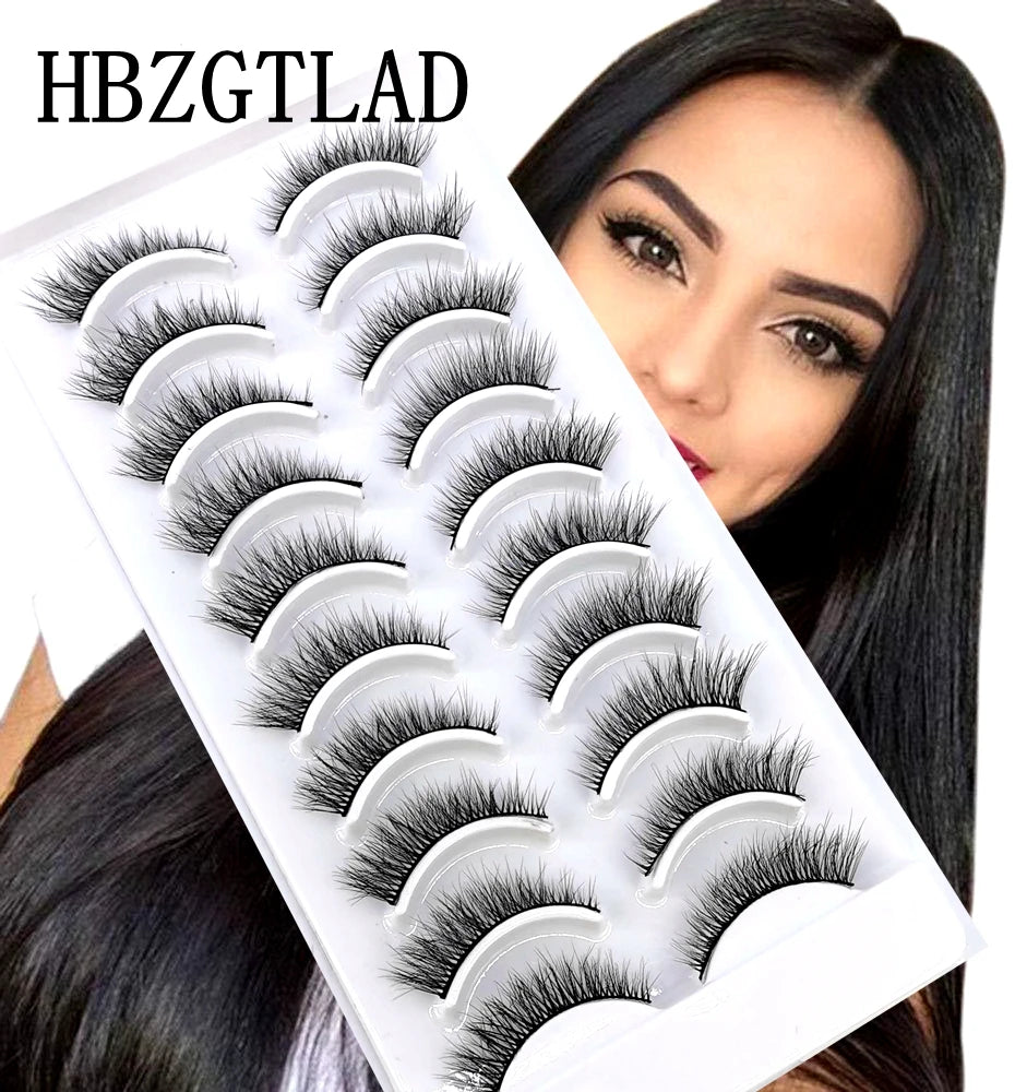 10 Pairs 3D Mink False Eyelashes