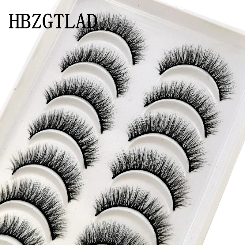 10 Pairs 3D Mink False Eyelashes