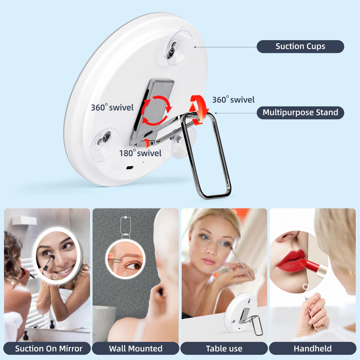 Premium LED Magnifying Mirror