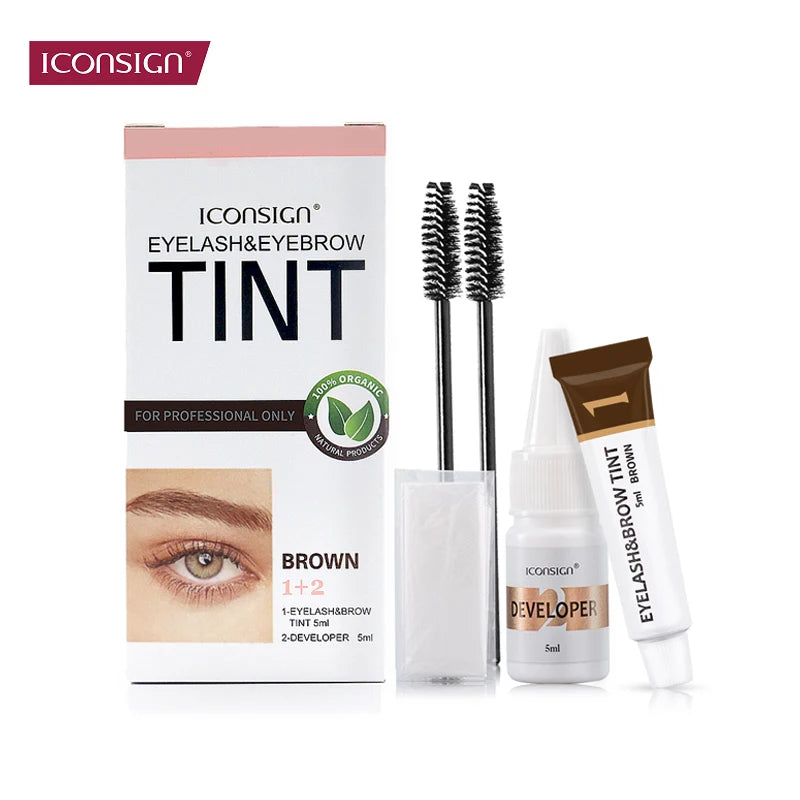 ICONSIGN Eyelash & Eyebrow Dye Tint Kit