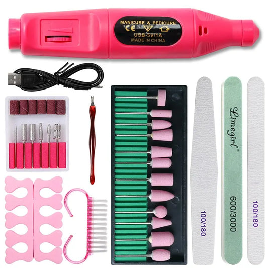 Professional Electric Nail Drill Kit