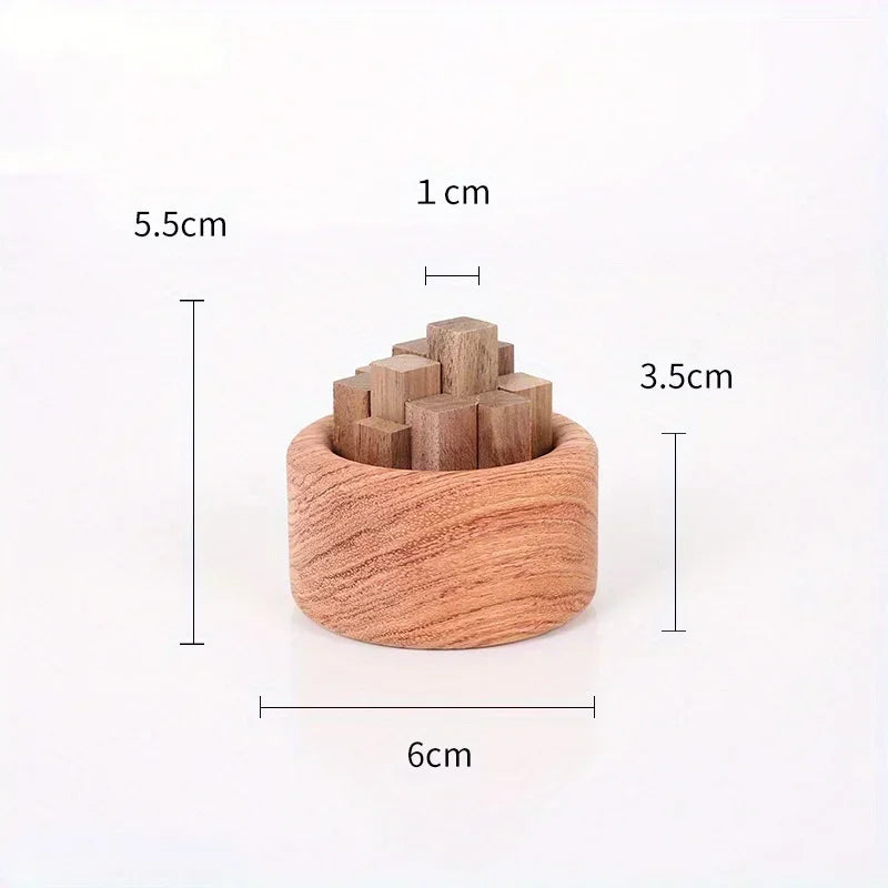 Eco-Friendly Wooden Essential Oil Diffuser – Fireless Aroma Aromatherapy Diffuser for Home & Office Decoration