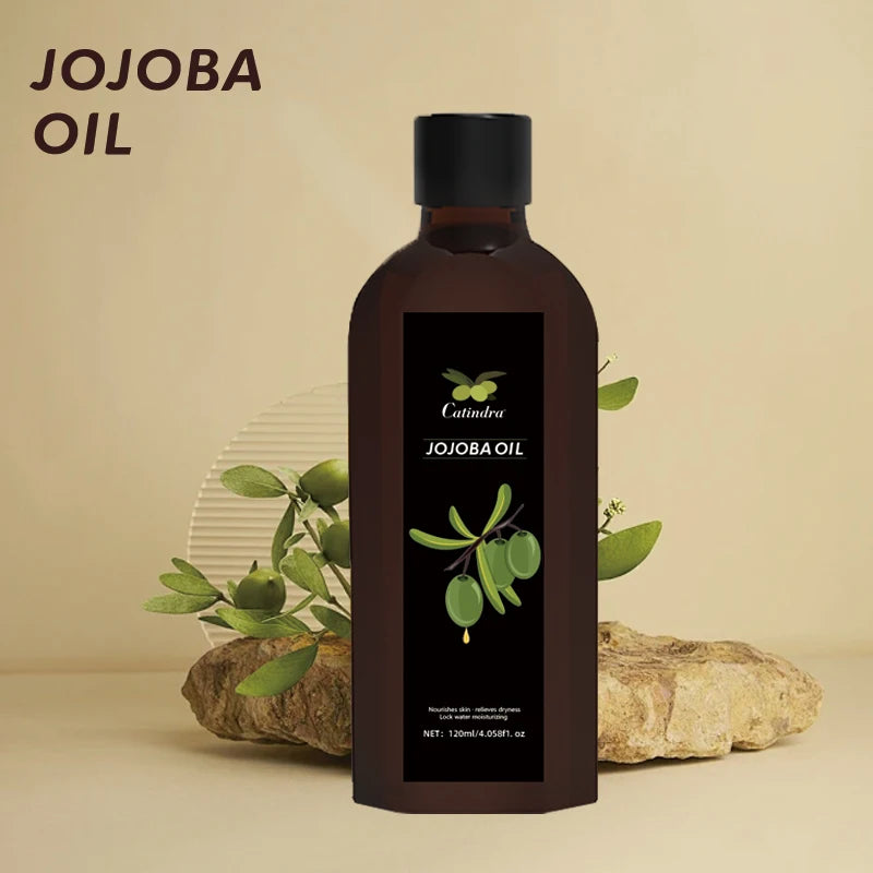 120ml Jojoba Oil – Firming, Moisturizing, and Smooth Body Care Massage Oil, Natural Organic Plant Oil for Skin