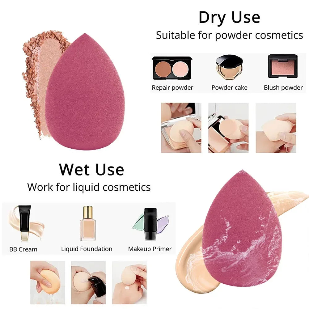 8pcs Makeup Sponge Blender Set